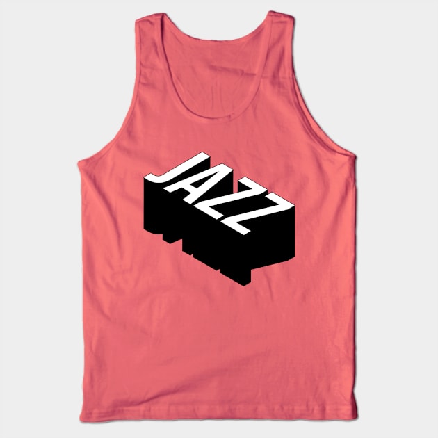 Jazz typography Tank Top by lkn